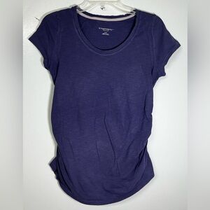 Liz Lange Maternity shirt. Purple size M